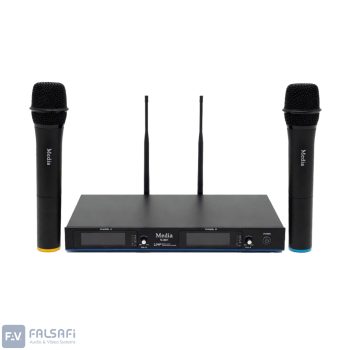 میکروفن بیسیم دو دستی MEDIA-V251