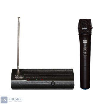 میکروفن بیسیم تک دستی MEDIA-WR78