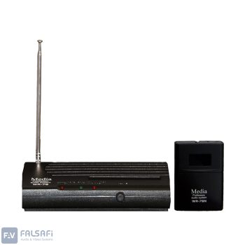 میکروفن بیسیم یقه ای MEDIA-WR78N