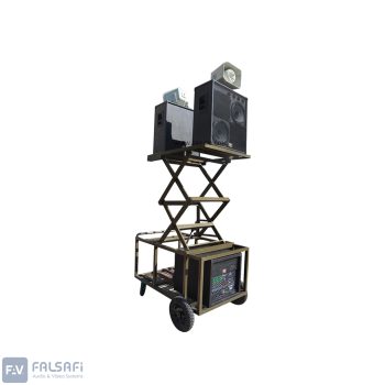 چرخ بیسیم هیئت و سیستم صوت مسجد