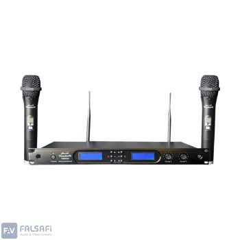 میکروفن بیسیم 2دستی تندر 9500